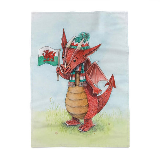 Dylan the Dragon Tea Towel